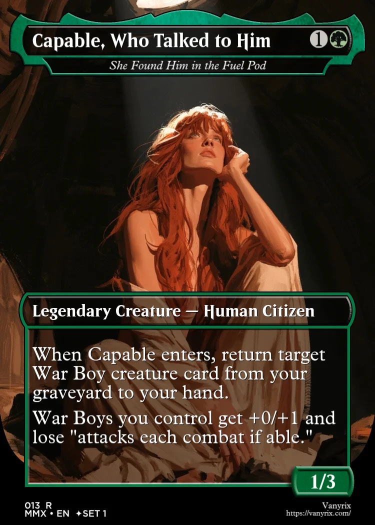 Capable, Who Talked to Him