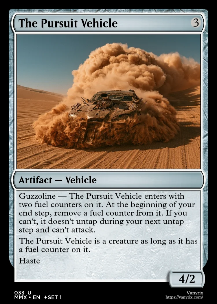 The Pursuit Vehicle