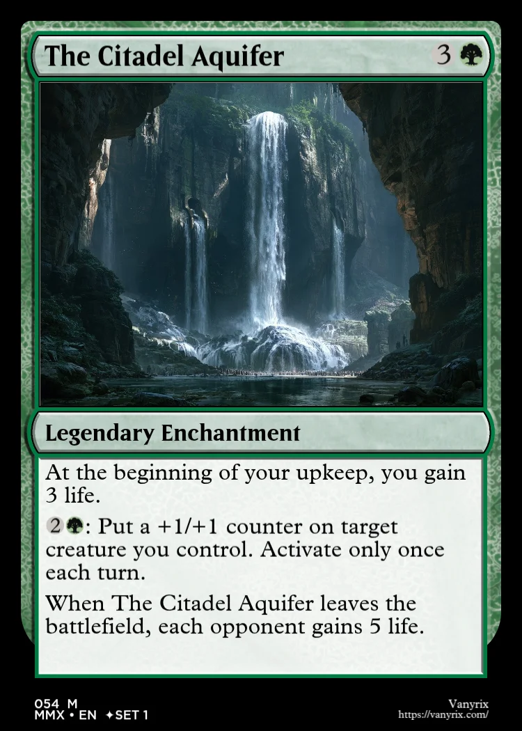The Citadel Aquifer