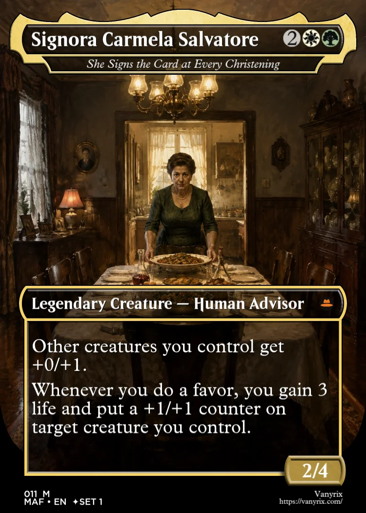 Signora Carmela Salvatore