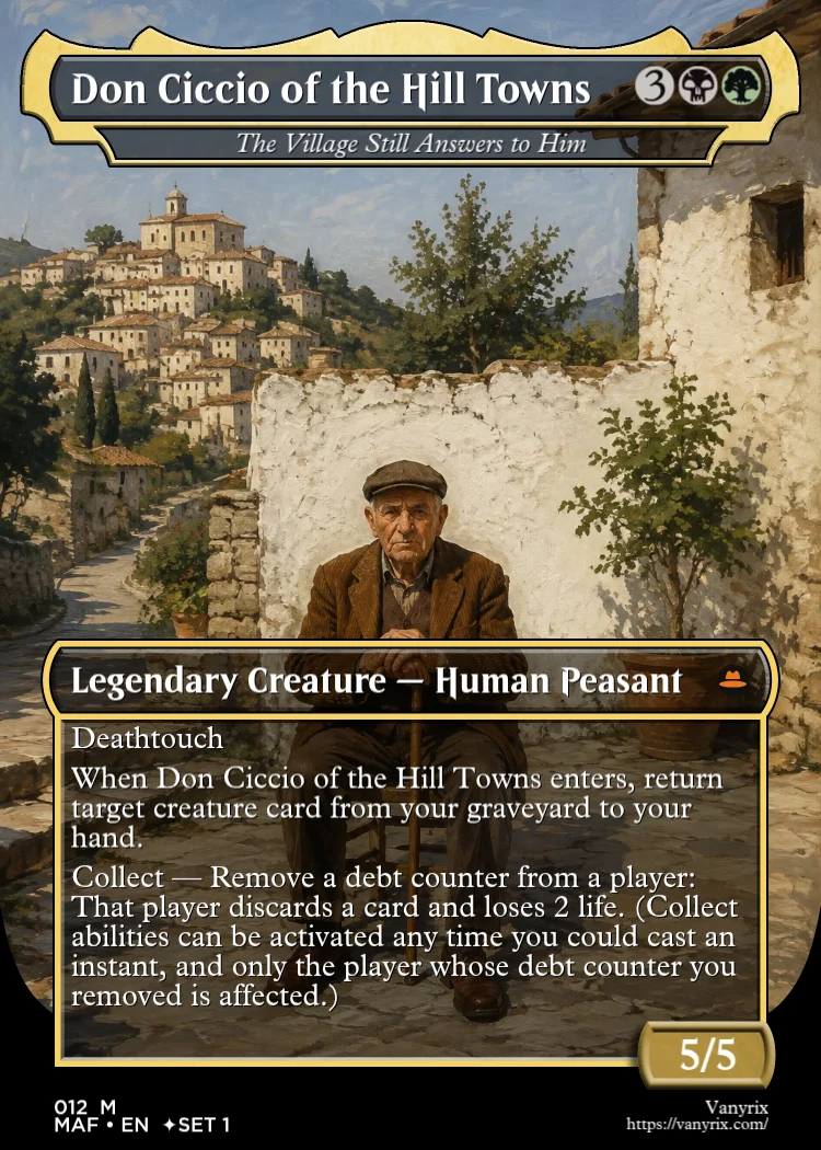 Don Ciccio of the Hill Towns