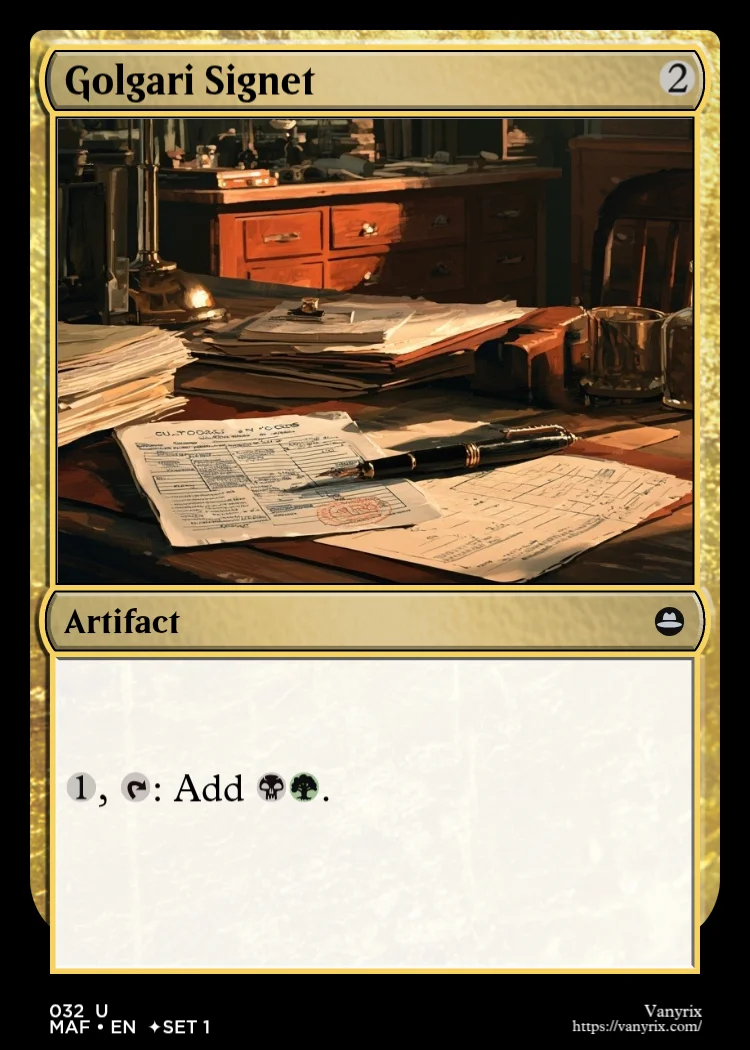 Golgari Signet