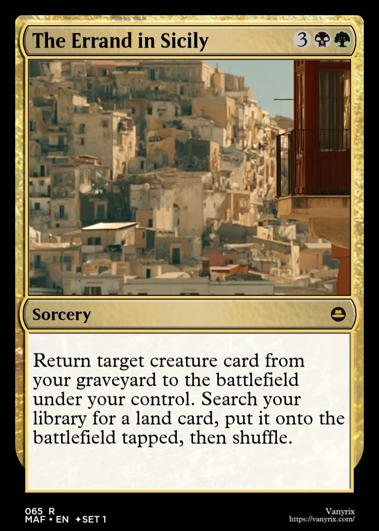 The Errand in Sicily