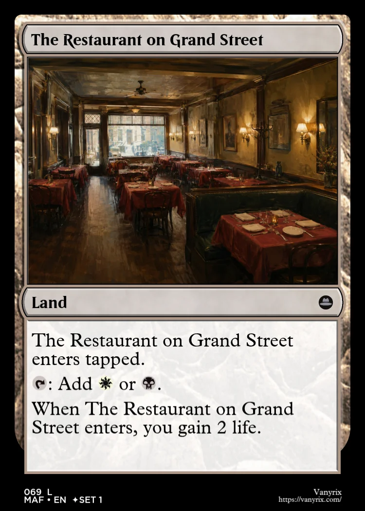 The Restaurant on Grand Street