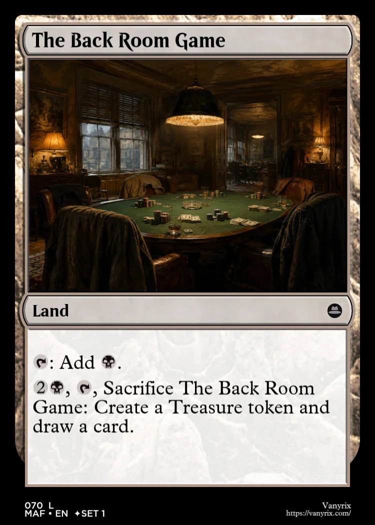 The Back Room Game