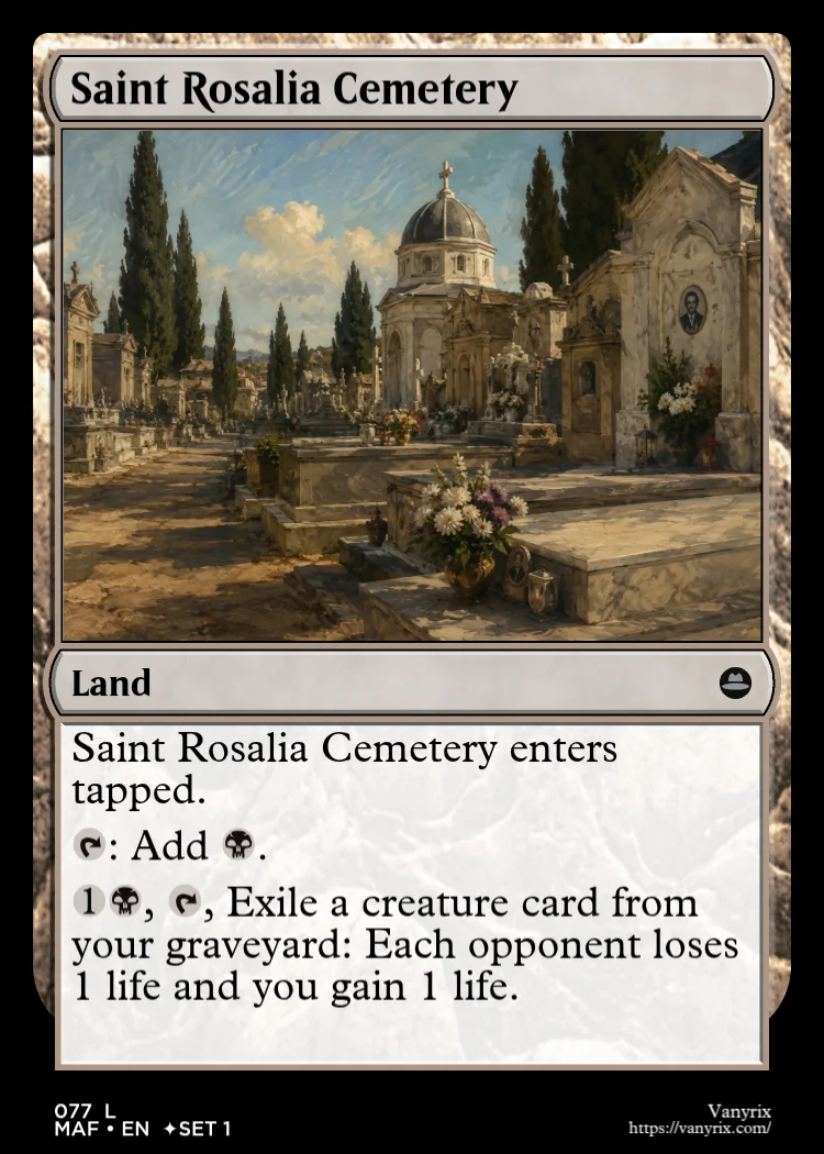 Saint Rosalia Cemetery