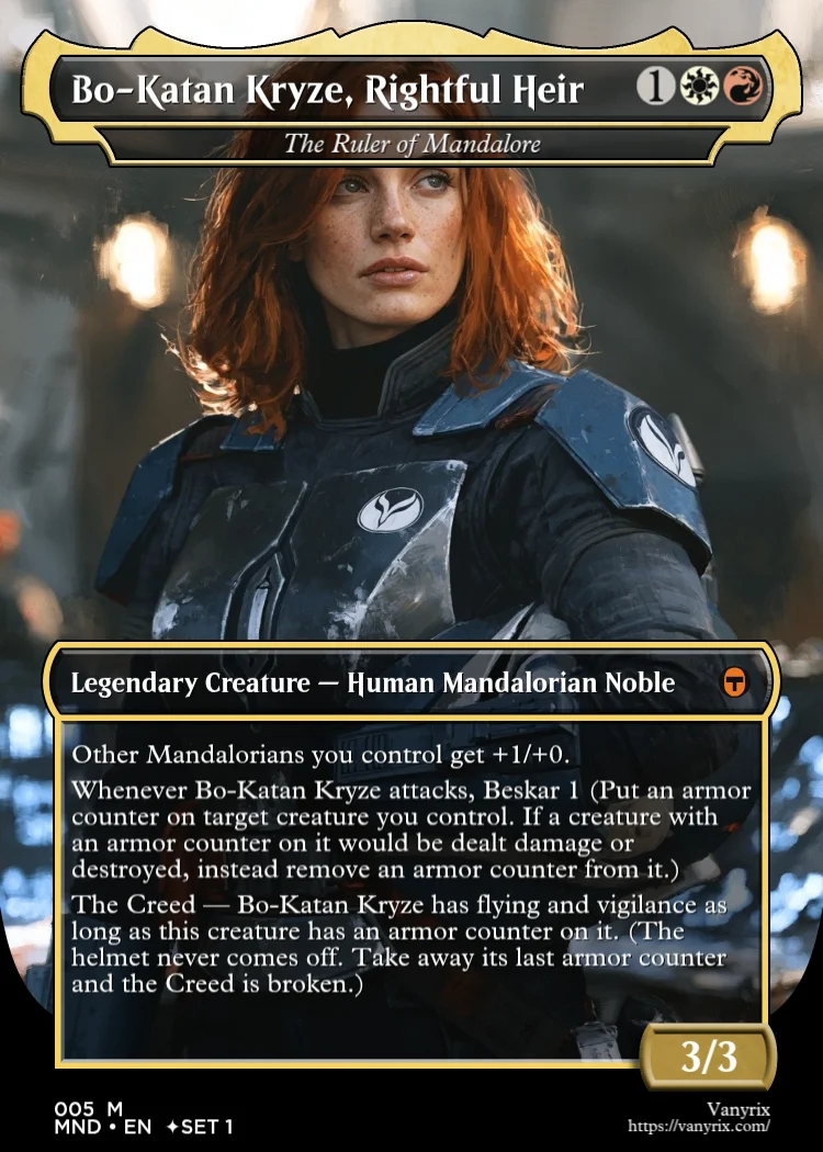 Bo-Katan Kryze, Rightful Heir