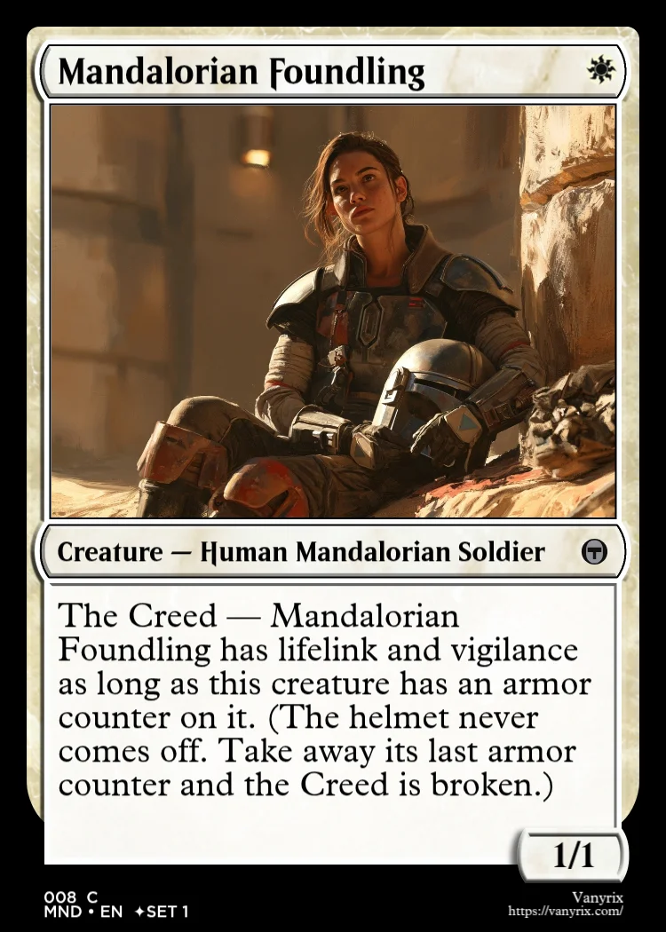 Mandalorian Foundling