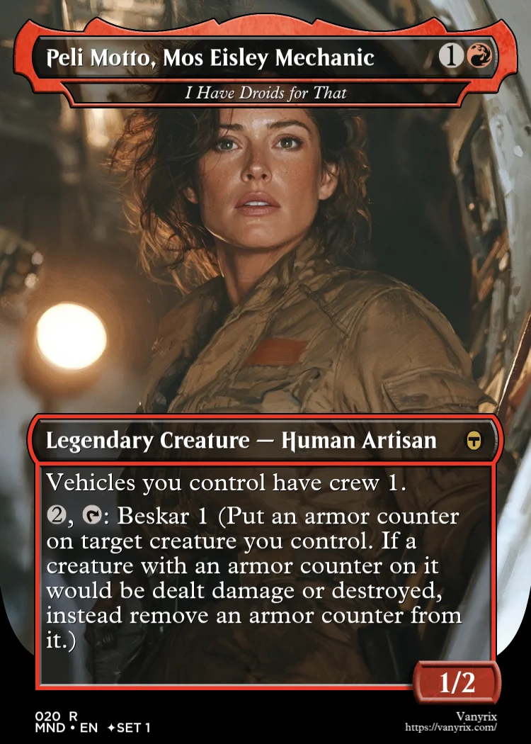 Peli Motto, Mos Eisley Mechanic