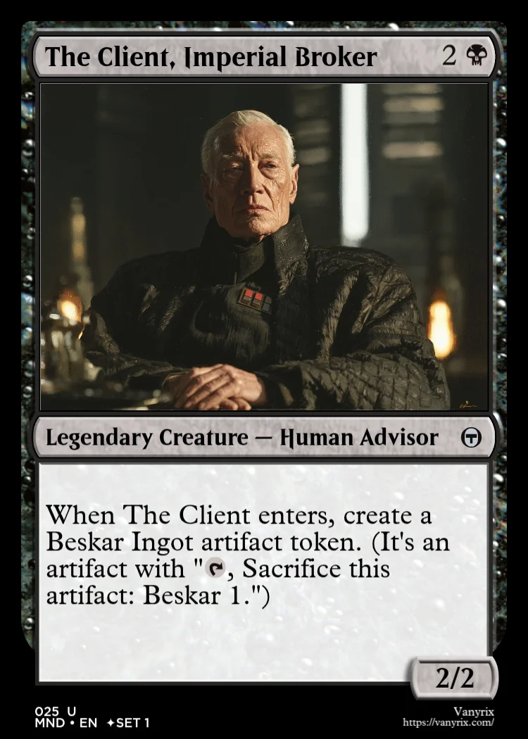 The Client, Imperial Broker