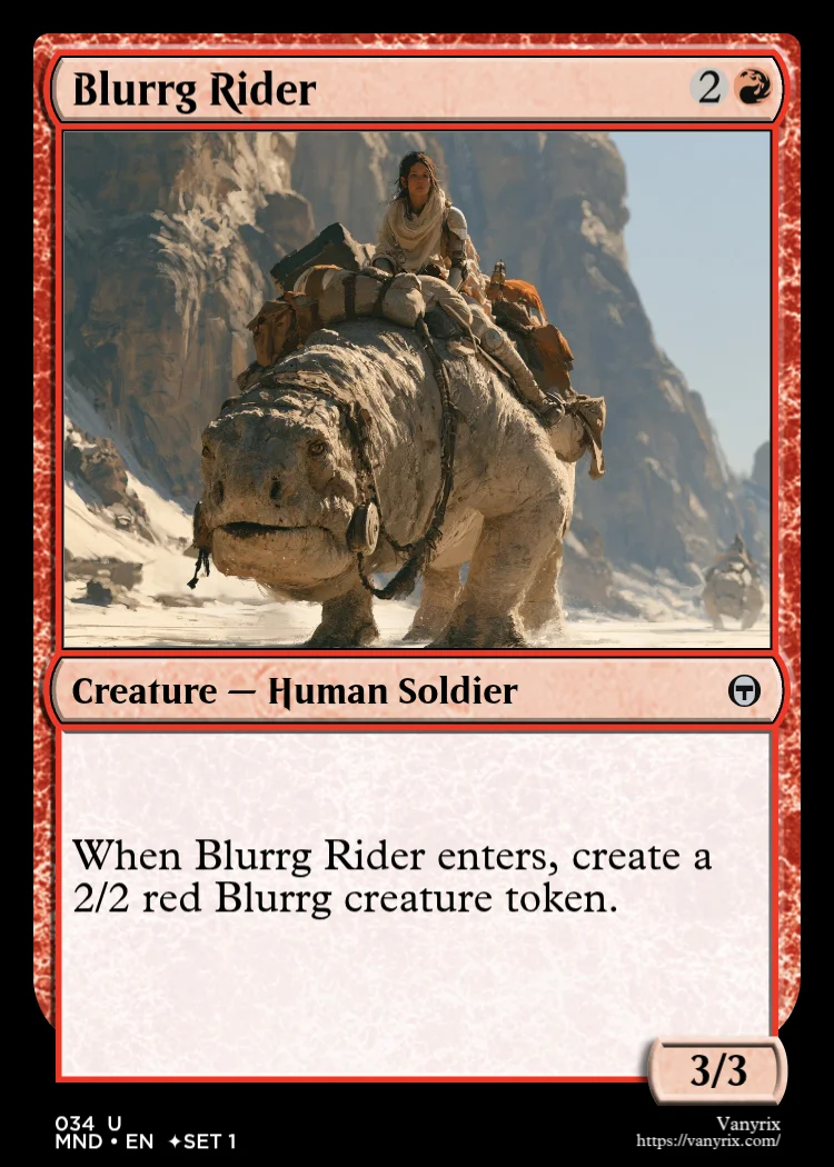 Blurrg Rider