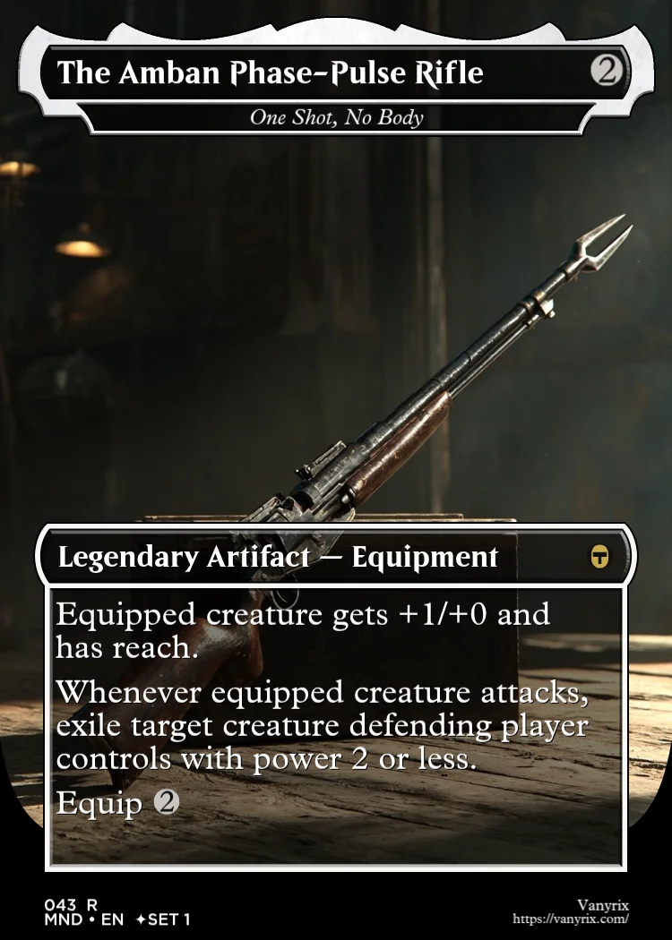 The Amban Phase-Pulse Rifle