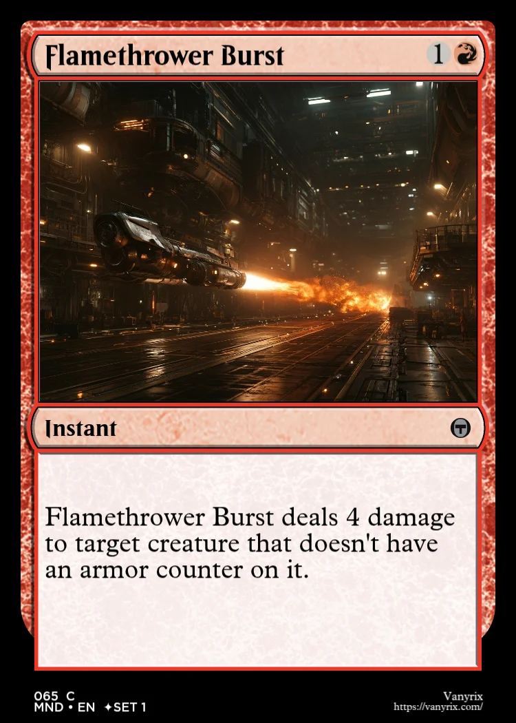 Flamethrower Burst
