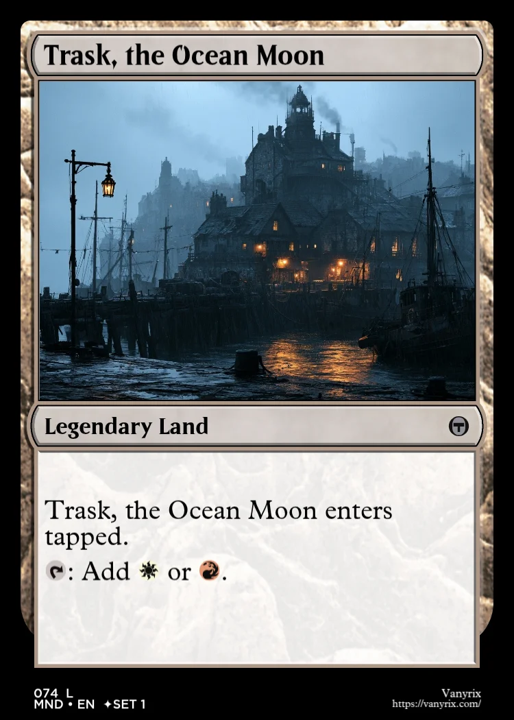 Trask, the Ocean Moon
