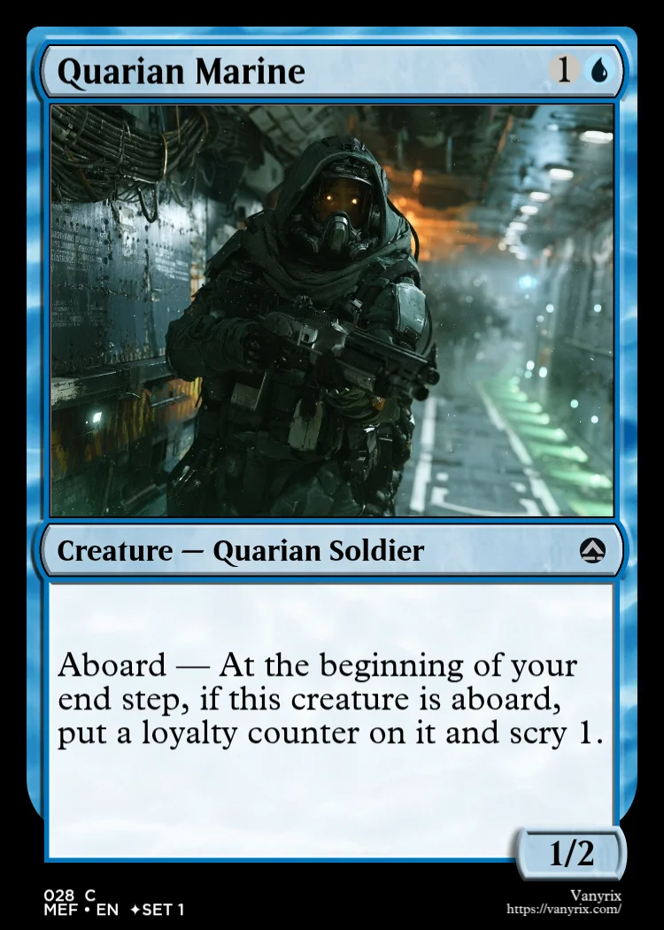 Quarian Marine
