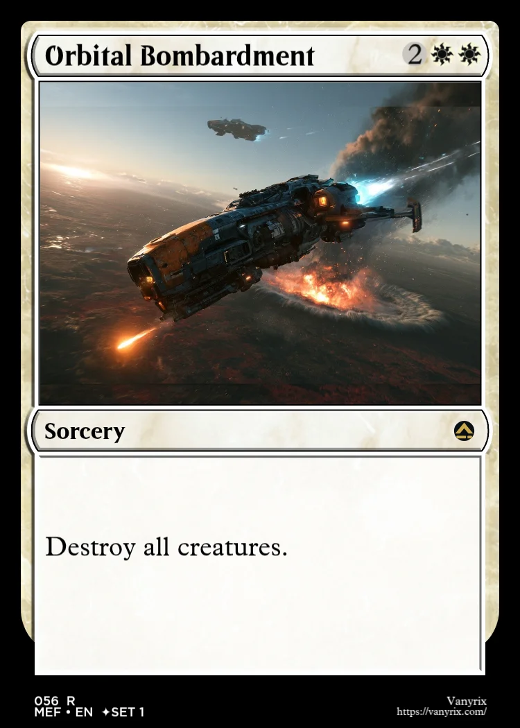 Orbital Bombardment