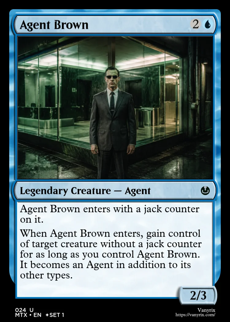 Agent Brown