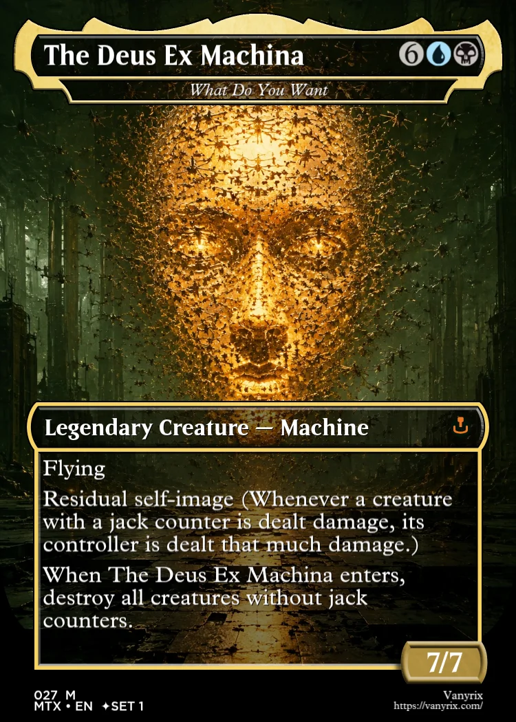 The Deus Ex Machina