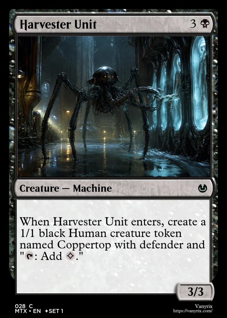 Harvester Unit