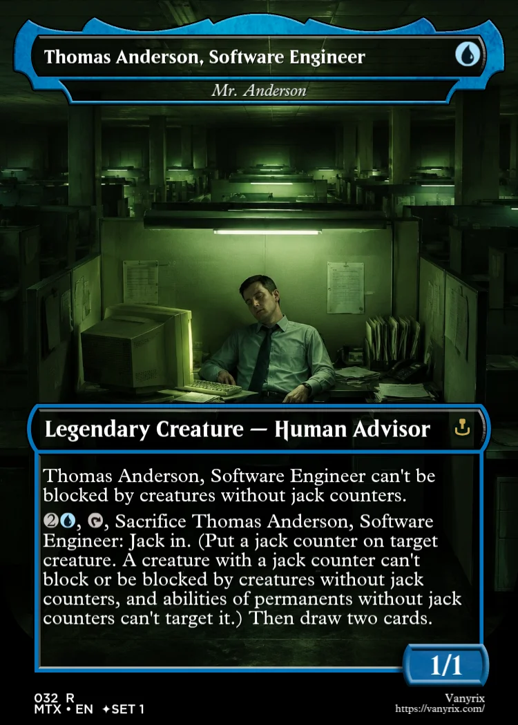 Thomas Anderson, Software Engineer