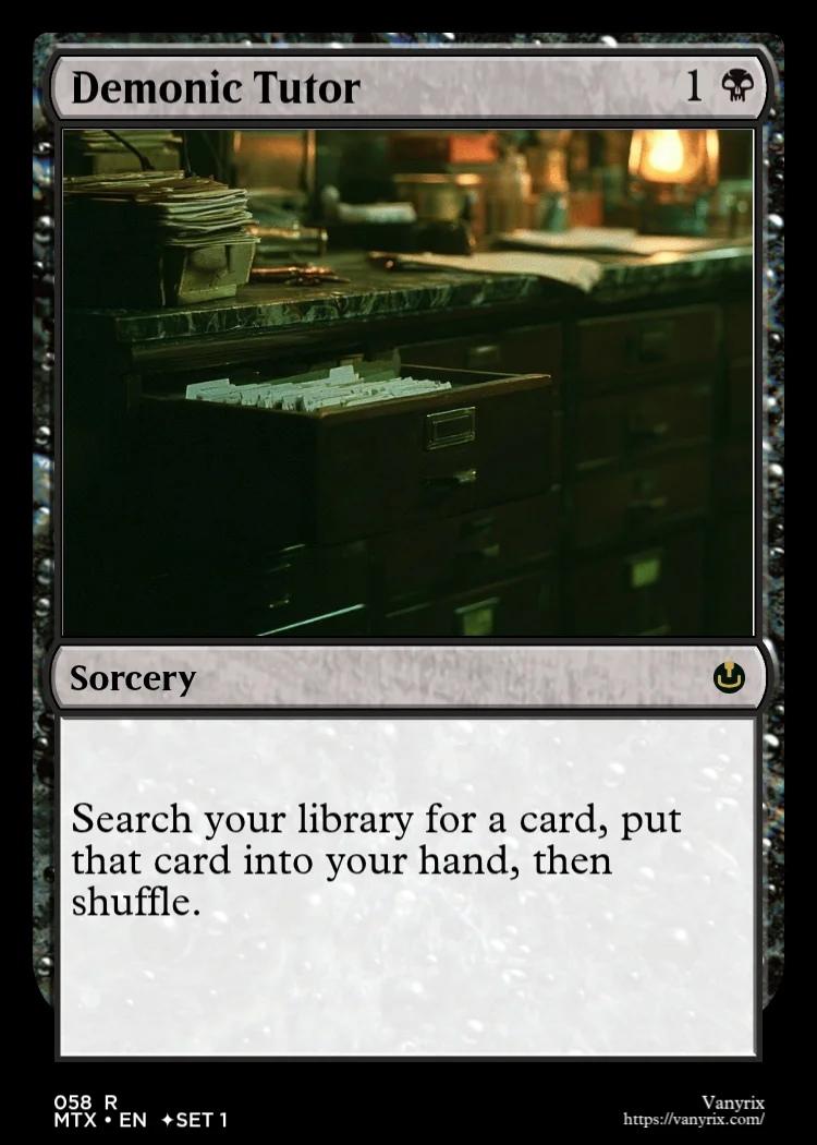 Demonic Tutor