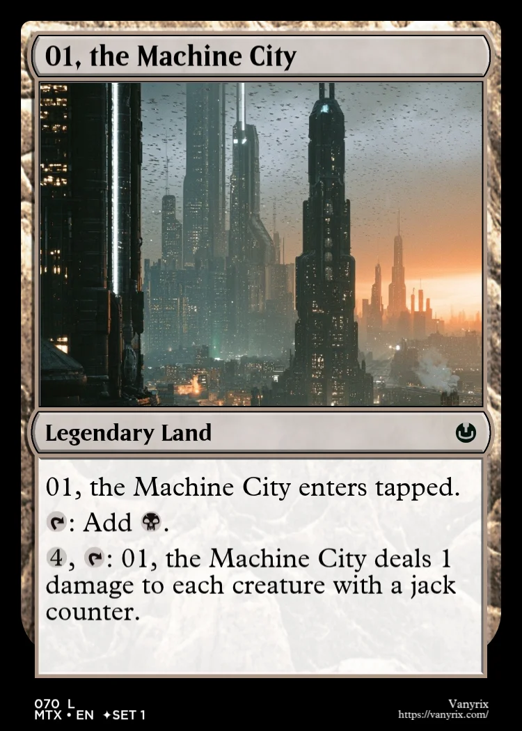 01, the Machine City