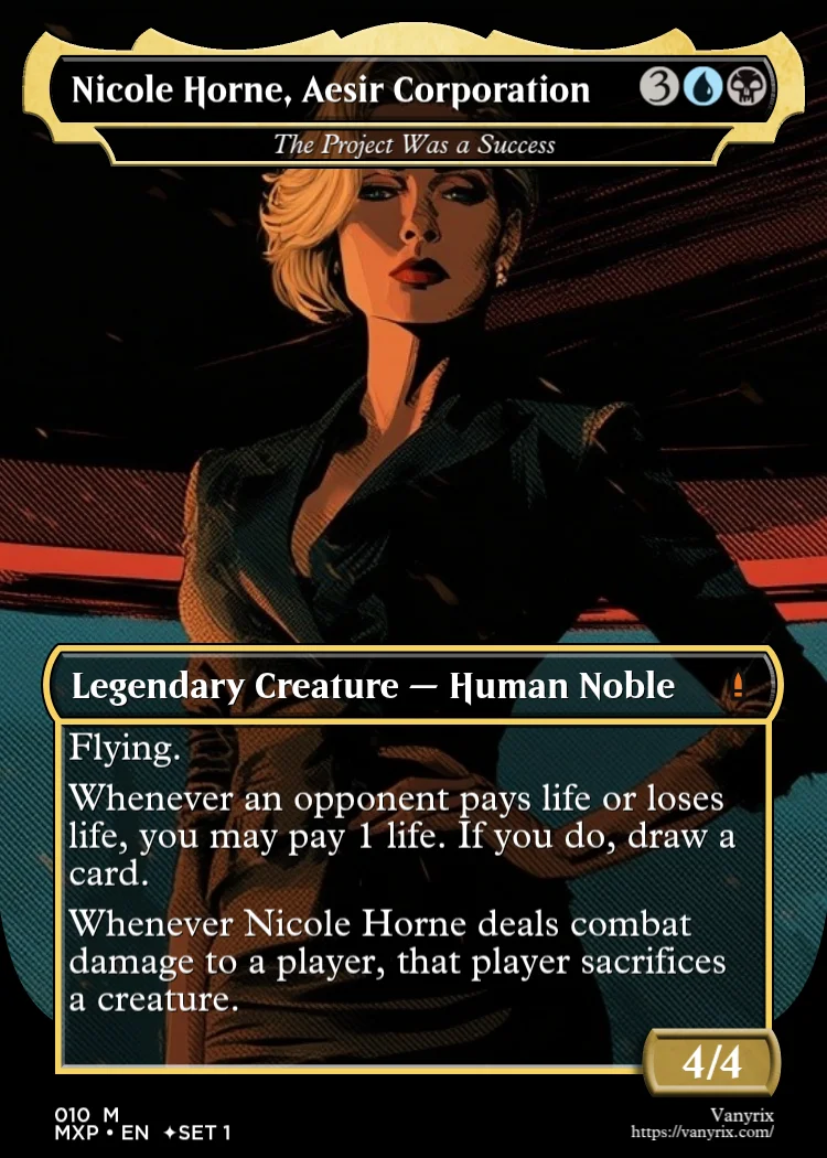 Nicole Horne, Aesir Corporation
