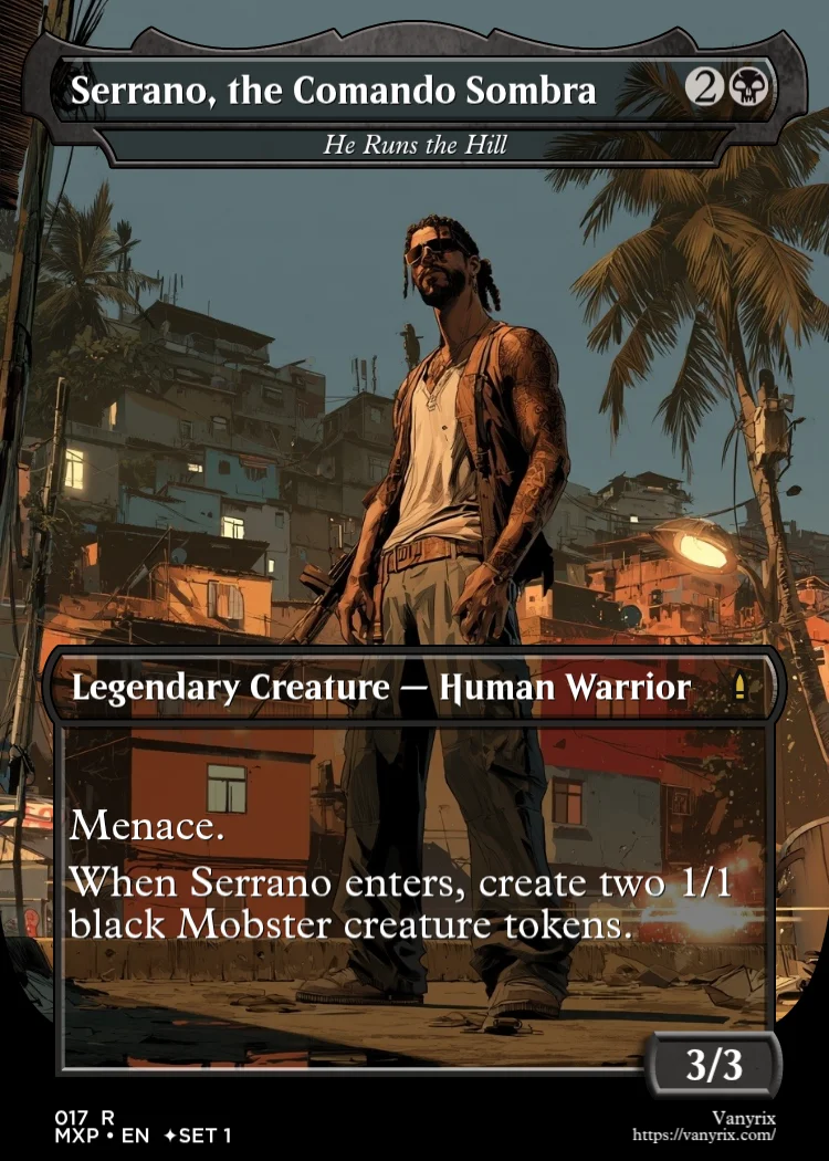 Serrano, the Comando Sombra