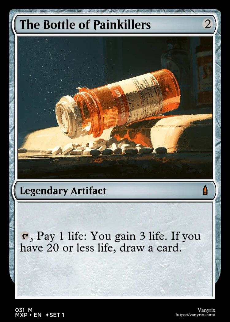 The Bottle of Painkillers