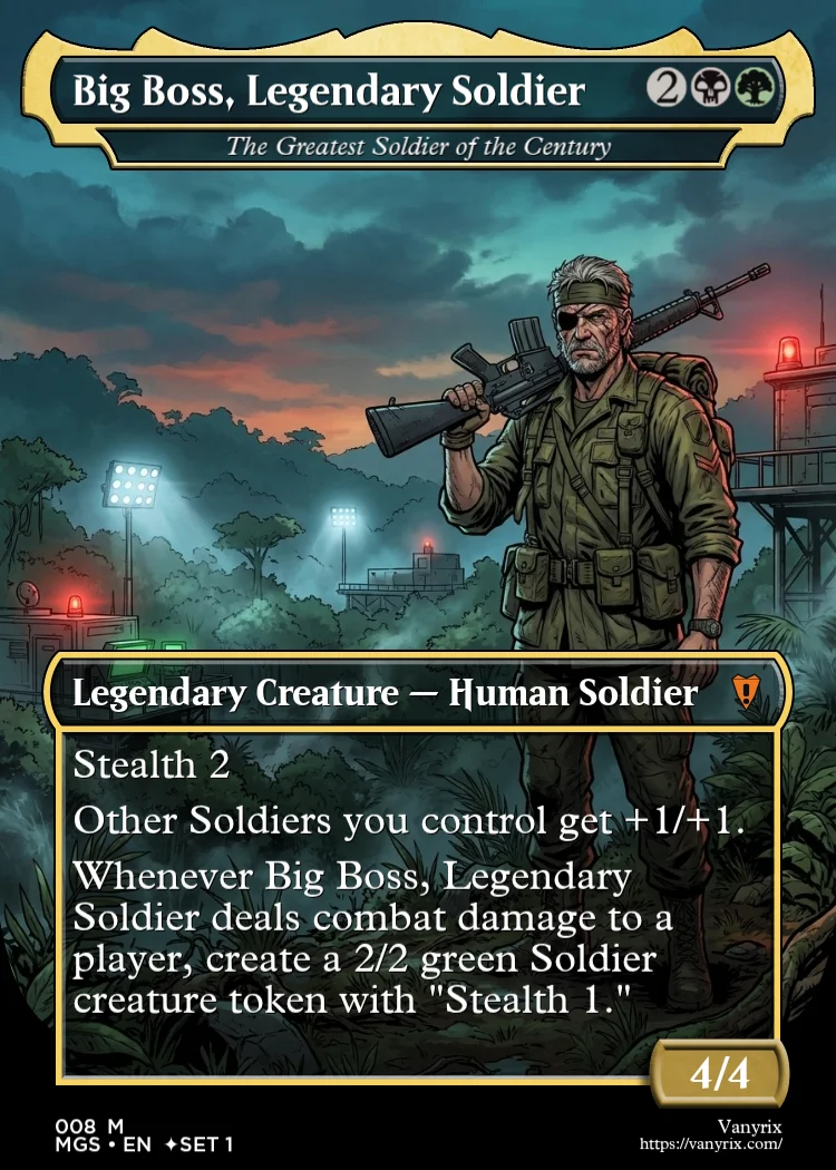 Big Boss, Legendary Soldier