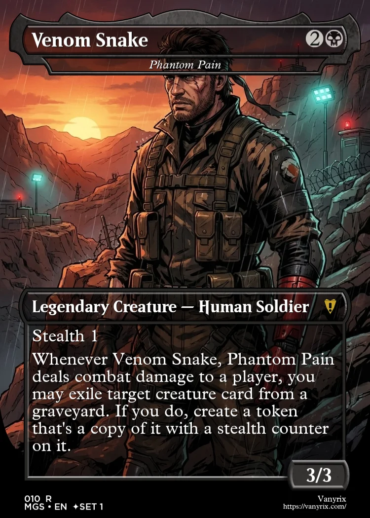 Venom Snake, Phantom Pain