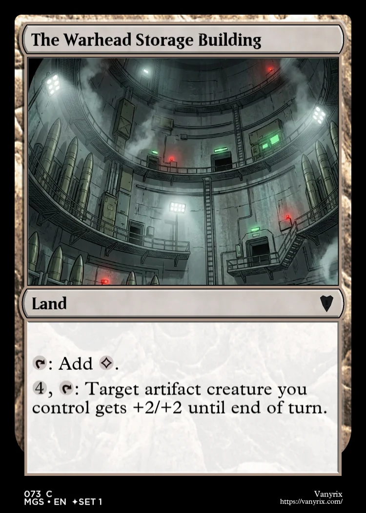 The Warhead Storage Building