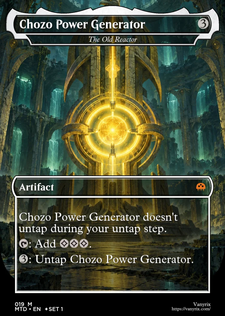 Chozo Power Generator