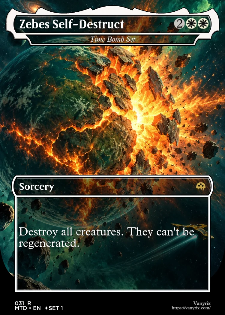 Zebes Self-Destruct