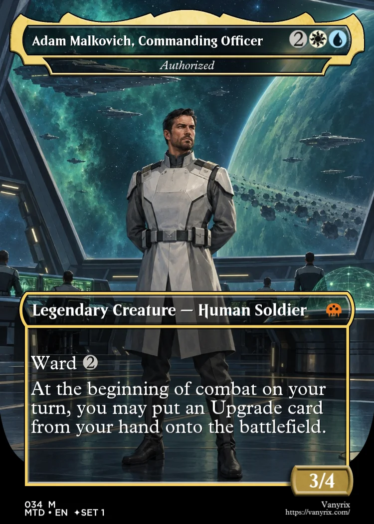 Adam Malkovich, Commanding Officer