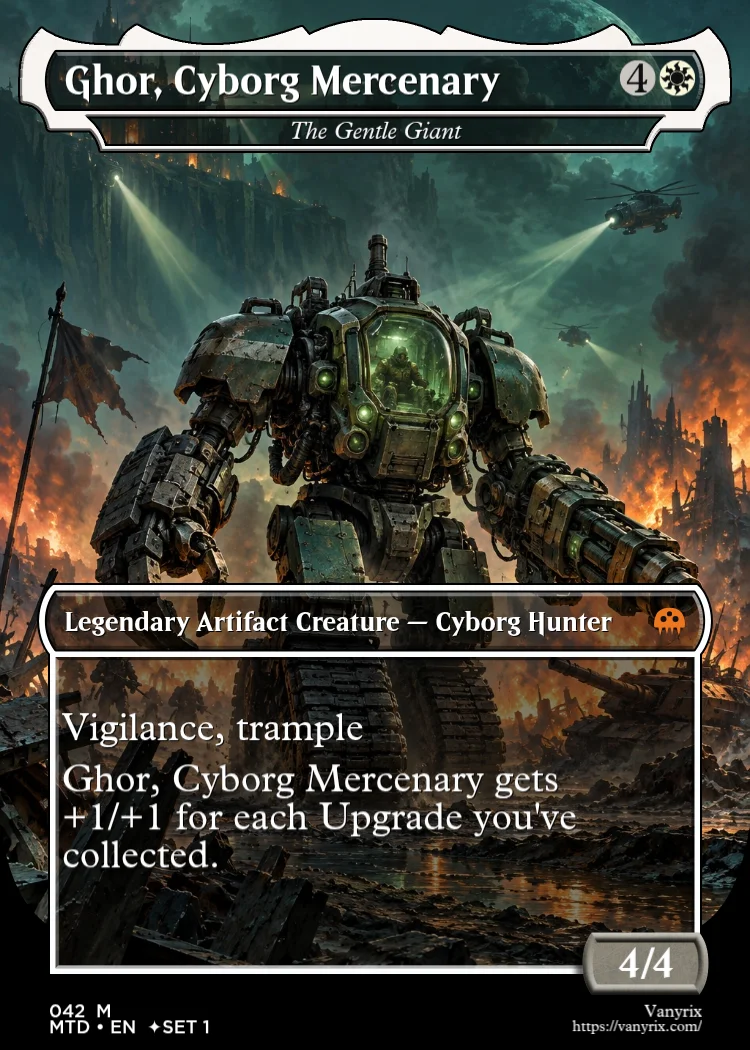 Ghor, Cyborg Mercenary