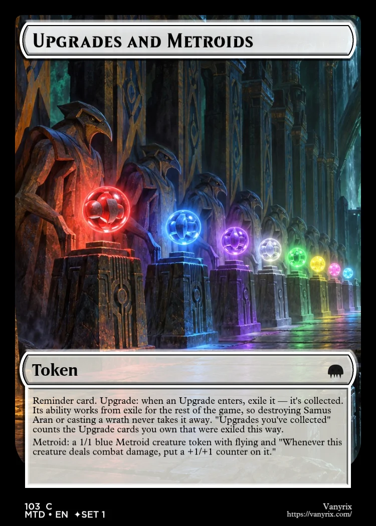Upgrades and Metroids