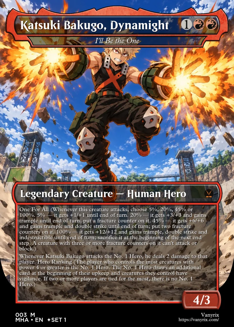 Katsuki Bakugo, Dynamight