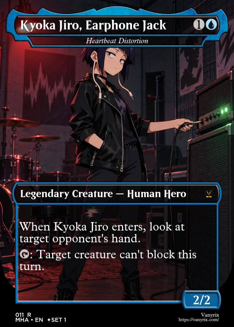 Kyoka Jiro, Earphone Jack