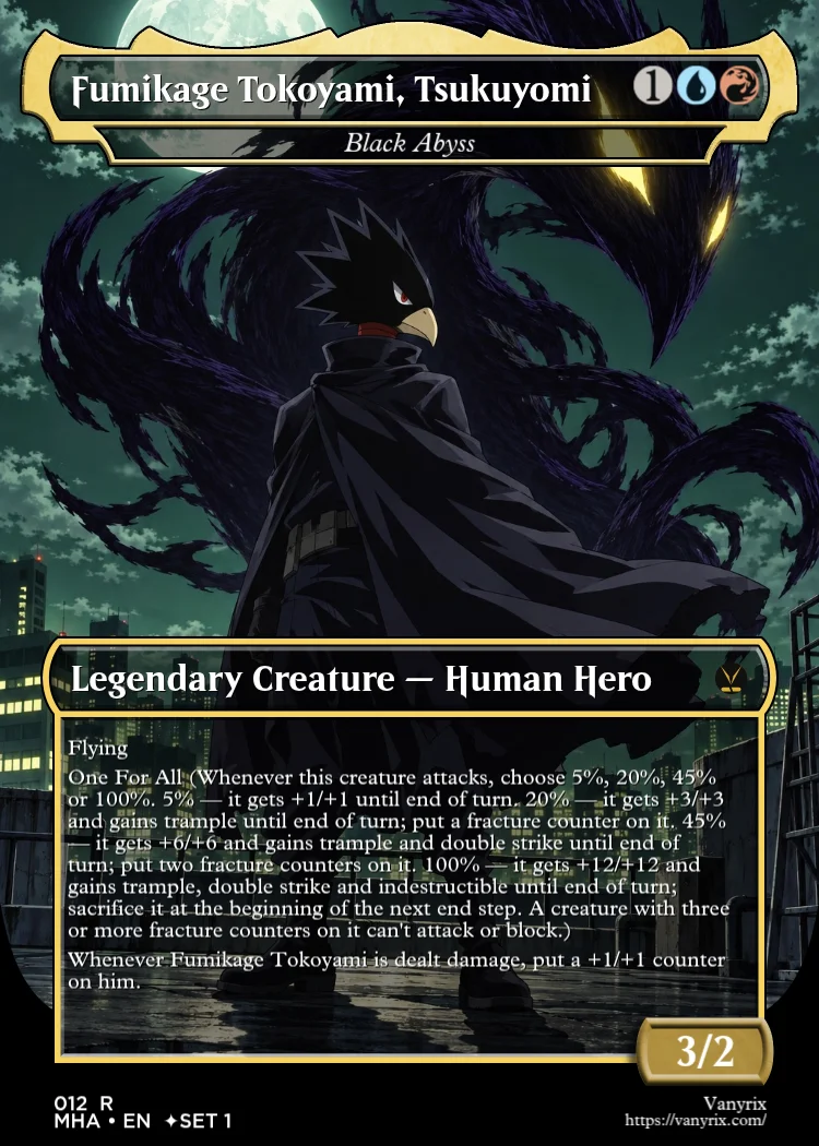Fumikage Tokoyami, Tsukuyomi
