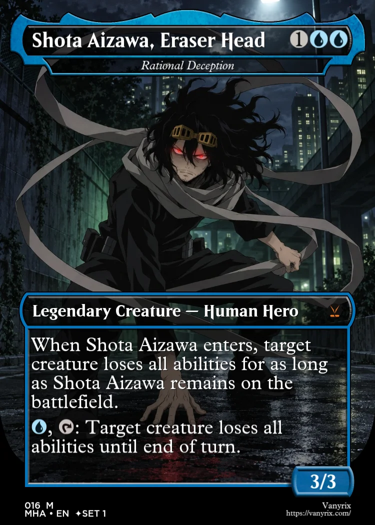 Shota Aizawa, Eraser Head