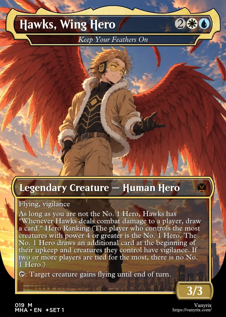 Hawks, Wing Hero