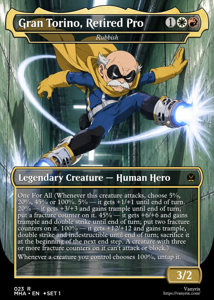 Gran Torino, Retired Pro
