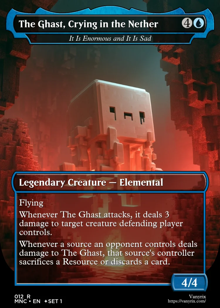 The Ghast, Crying in the Nether