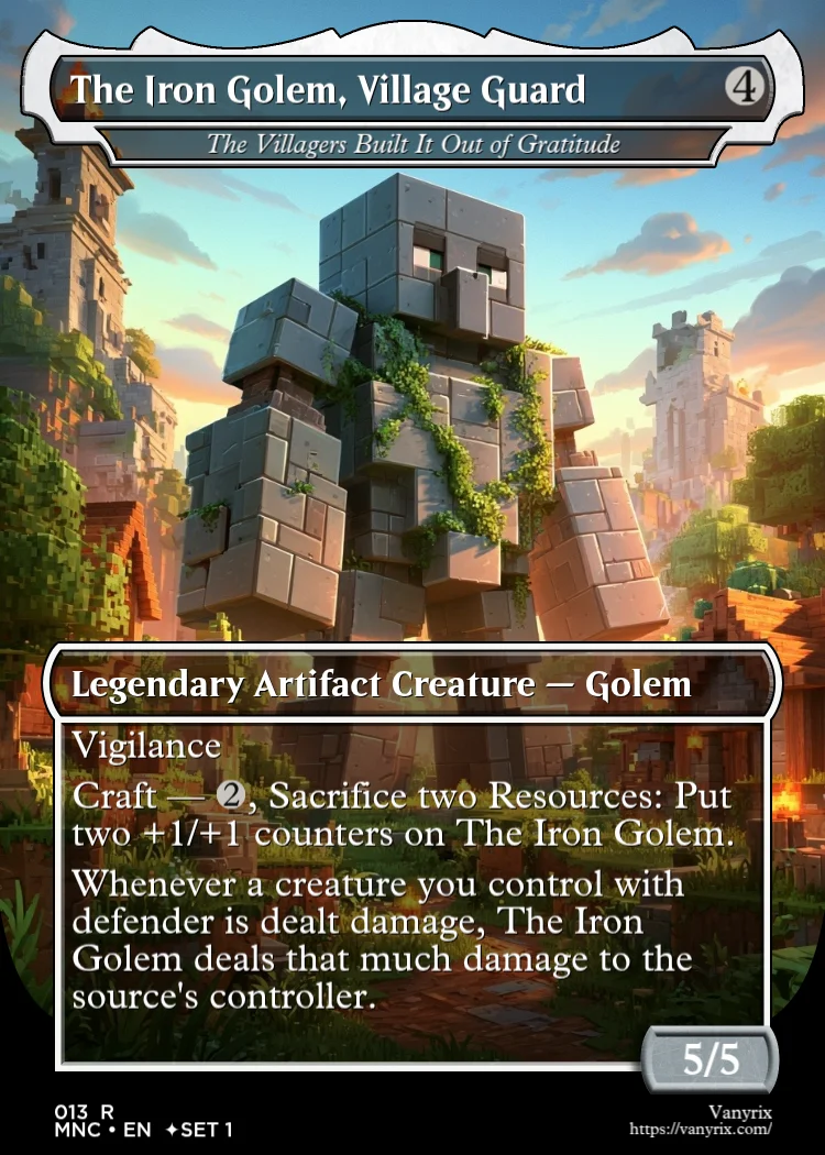 The Iron Golem, Village Guard
