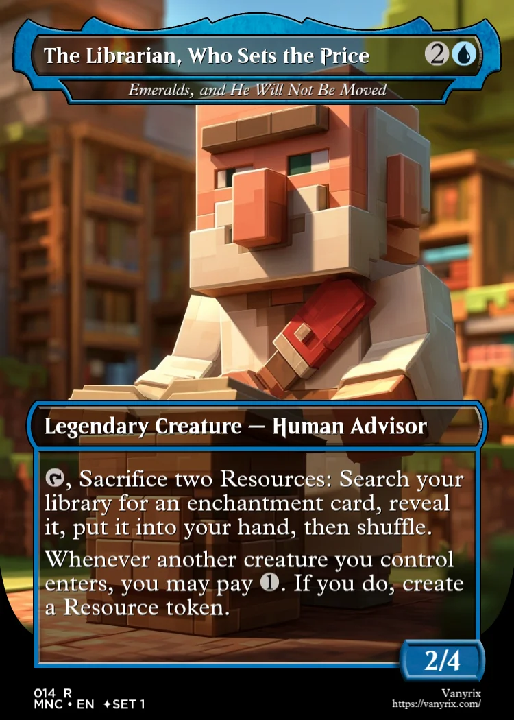 The Librarian, Who Sets the Price