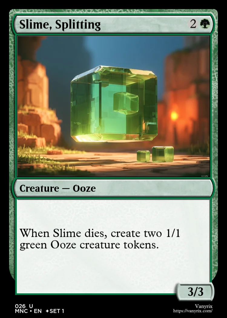 Slime, Splitting