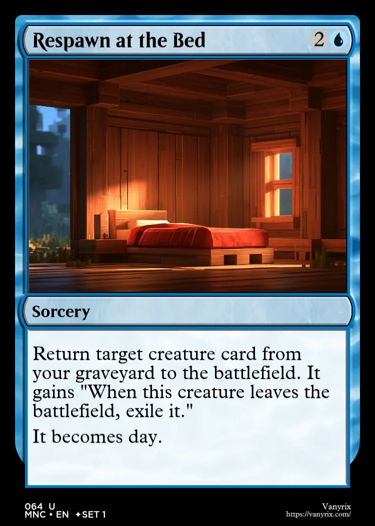 Respawn at the Bed