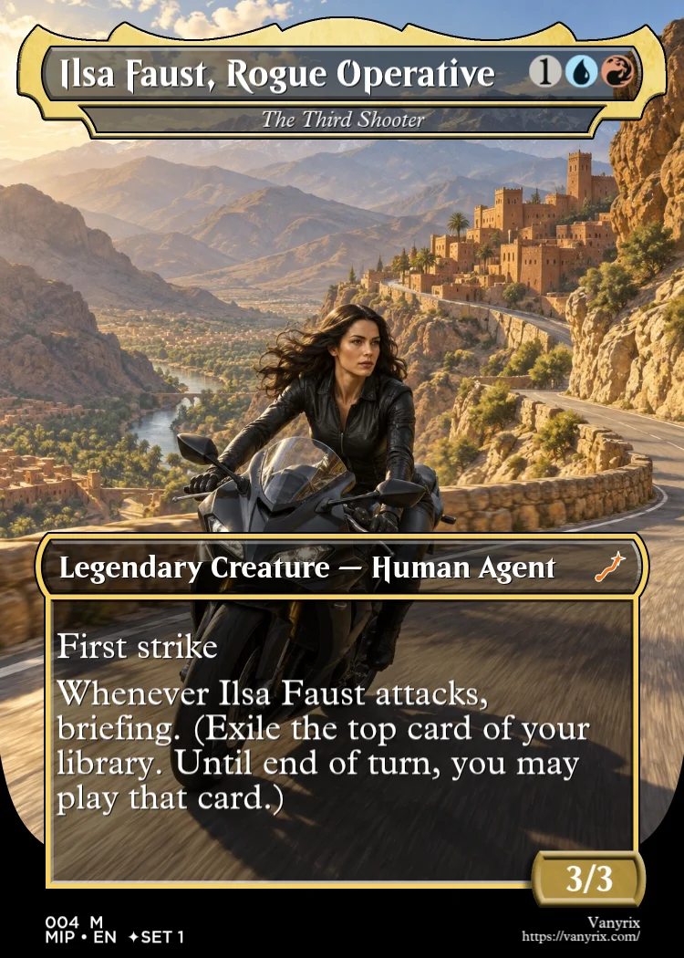 Ilsa Faust, Rogue Operative