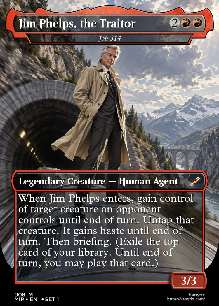 Jim Phelps, the Traitor